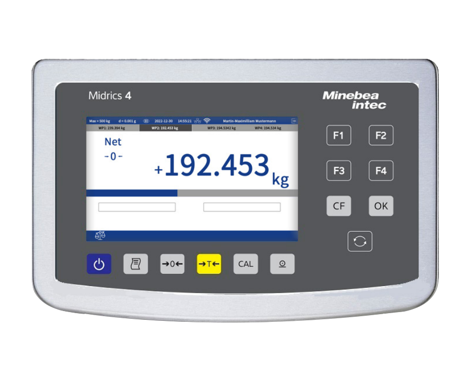 茵泰科 Midrics 4 称重显示器
